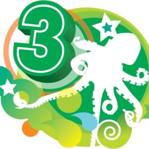 After Schools Octopus 3 Award - Badge & Certificate